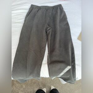 black/gray brandy melville sweatpants